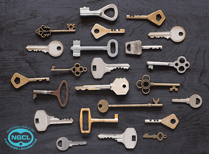 Bundle of Keys laid out